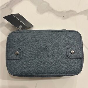 Therabody travel bag filled with travel products!